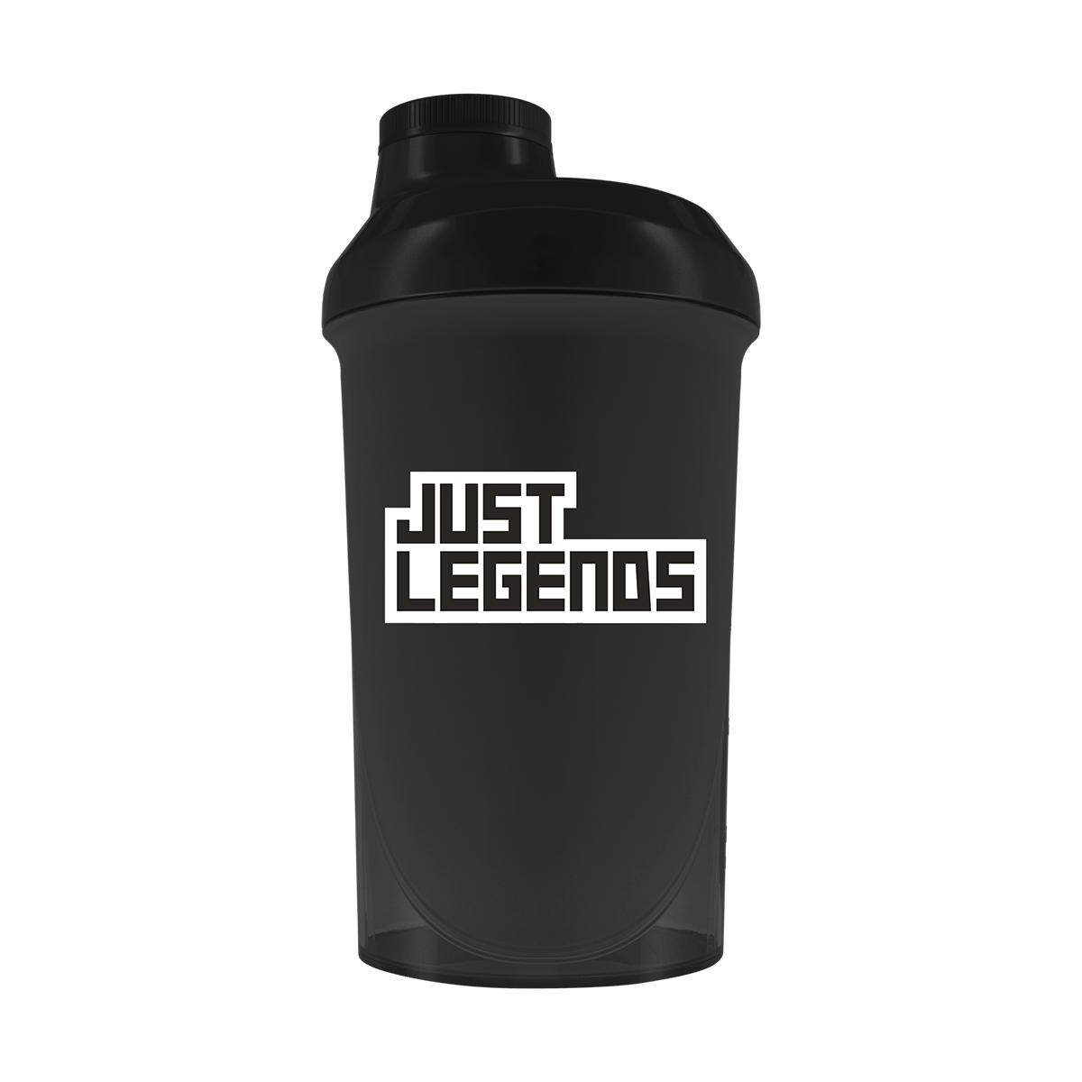 Just Legends Premium Shaker "Black" | Funktionaler, veganer Shaker auf Pulverbasis ohne Zucker, mit wenig Kalorien, vielen Vitaminen und natürlichen Aromen.